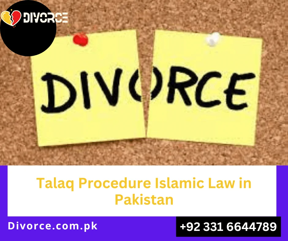 Talaq Procedure Islamic