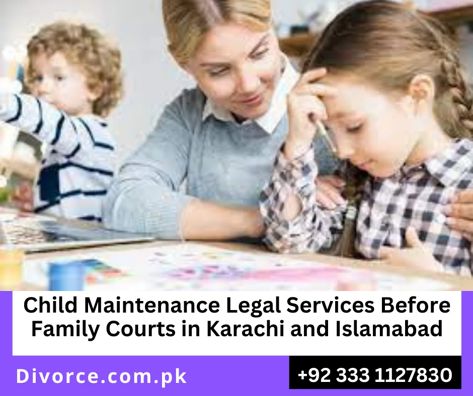 Family court hearing for child maintenance support