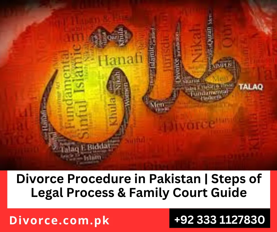 Talaq notice procedure through Union Council in Pakistan