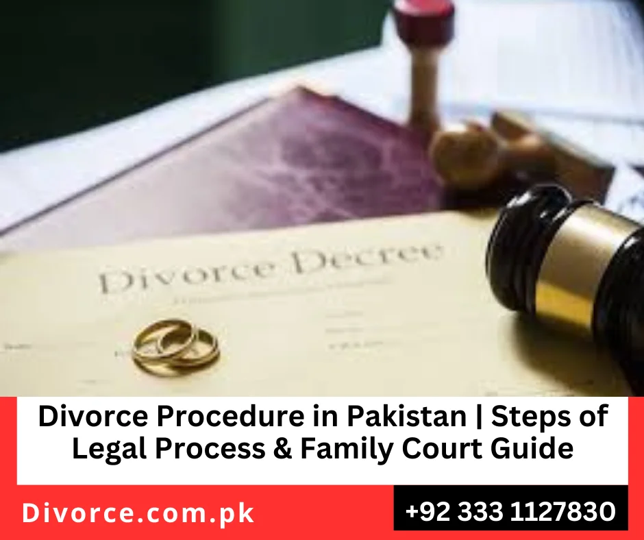 Family court divorce proceedings in Pakistan