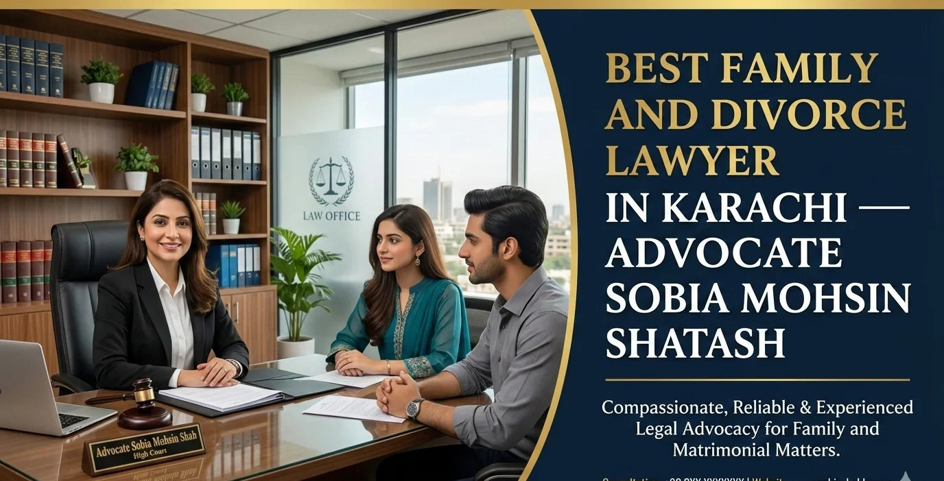 family lawyer karachi handling divorce khula custody cases